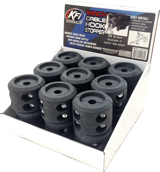 KFI - CABLE STOPPER COUNTER DISPLAY 18/PK - Image 1