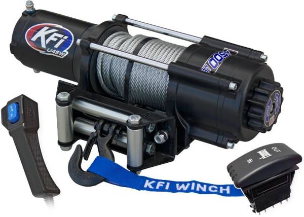 KFI - WIDE 4500 LB UTV WINCH - Image 1