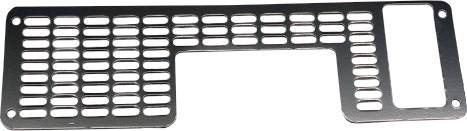 KFI - WINCH MOUNT GRILL STANDARD BLACK - Image 1