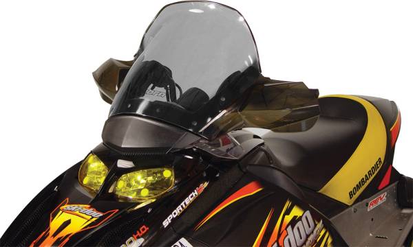 POWERMADD - COBRA W/S TALL SMOKE 14.5" S-D REV FAIRING MOUNTED - Image 1