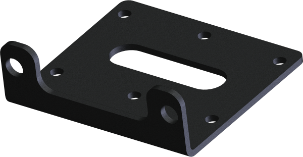 KFI - ROLLER FAIRLEAD MOUNT PLATE WARN VRX/AXON - Image 1