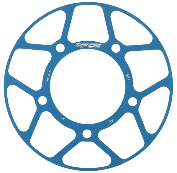 SUPERSPROX - REAR EDGE SPRKT COLOR DISK ALU 45T-525 BLU SUZ - Image 1