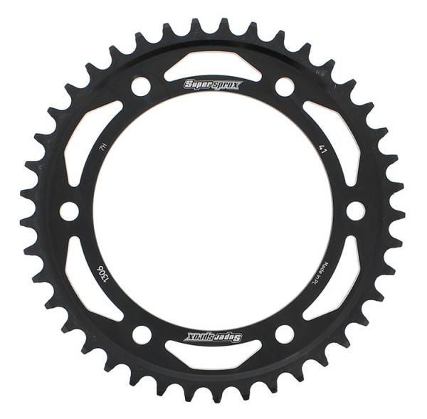 SUPERSPROX - REAR SPROCKET STEEL 41T-530 BLK HON - Image 1