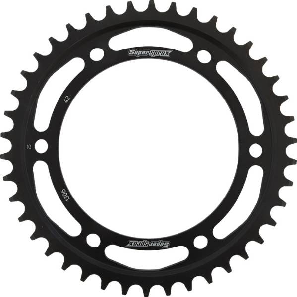 SUPERSPROX - REAR SPROCKET STEEL 42T-530 BLK HON - Image 1