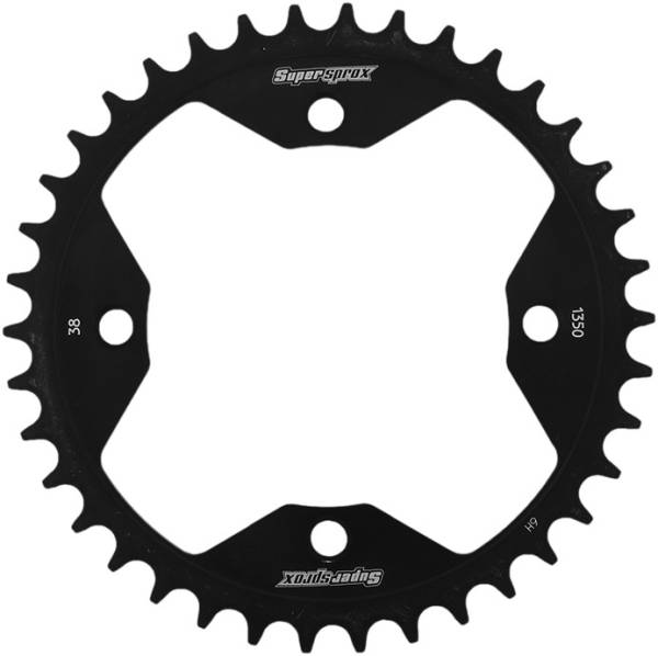 SUPERSPROX - REAR SPROCKET STEEL 38T-520 BLK HON - Image 1