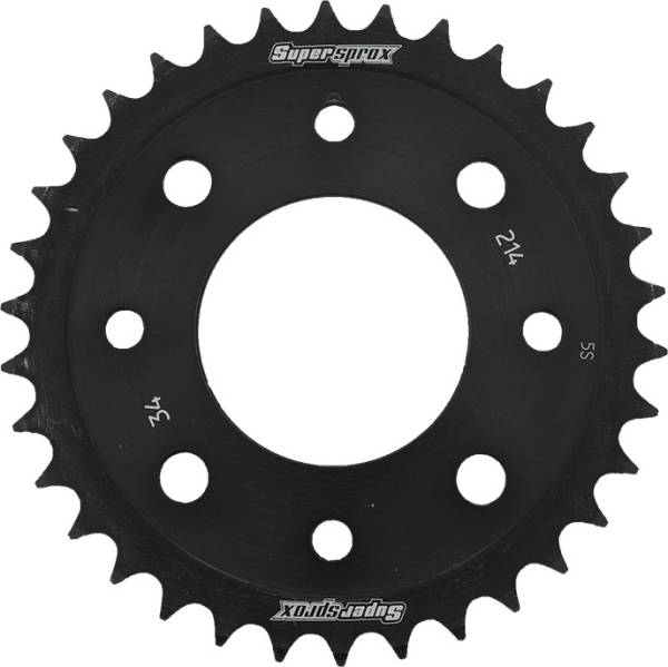 SUPERSPROX - REAR SPROCKET STEEL 34T-420 BLK HON - Image 1