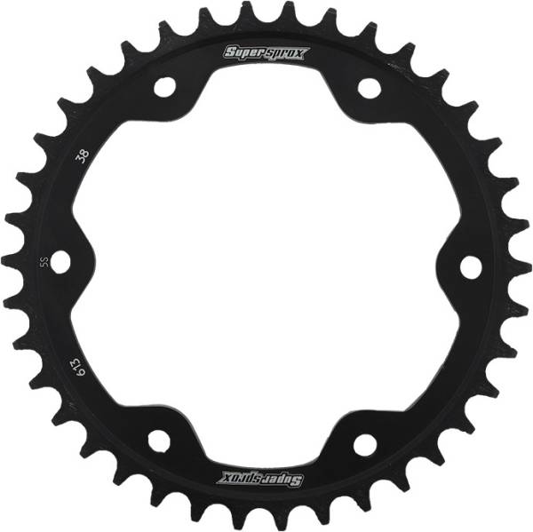 SUPERSPROX - REAR SPROCKET STEEL 38T-525 BLK KTM - Image 1