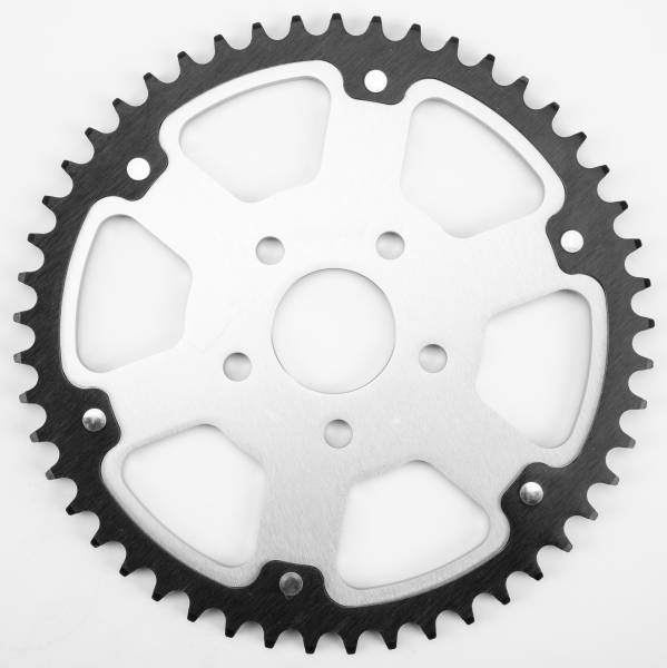 SUPERSPROX - REAR STEALTH SPROCKET ALU/STL 49T-530 SLV HD - Image 1