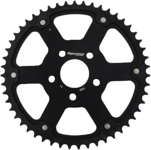 SUPERSPROX - REAR STEALTH SPROCKET ALU/STL 51T-530 BLK HD - Image 1