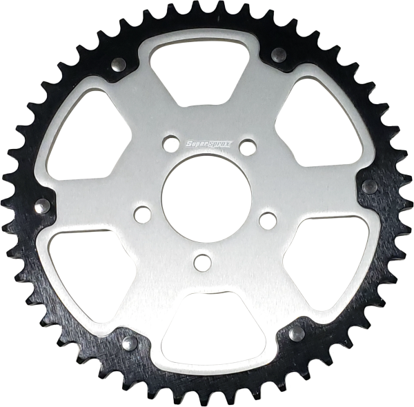 SUPERSPROX - REAR STEALTH SPROCKET ALU/STL 49T-530 SLV HD - Image 1