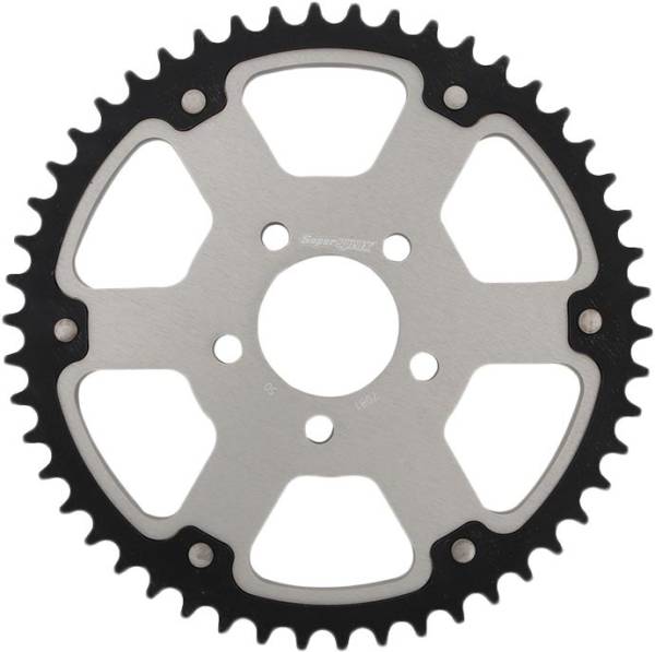 SUPERSPROX - REAR STEALTH SPROCKET ALU/STL 50T-530 SLV HD - Image 1