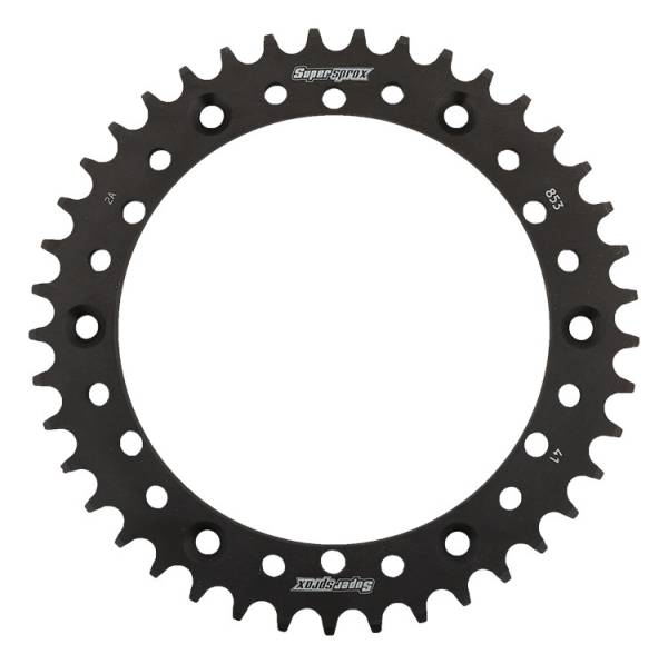 SUPERSPROX - REAR SPROCKET STEEL 41T-520 BLK YAM - Image 1