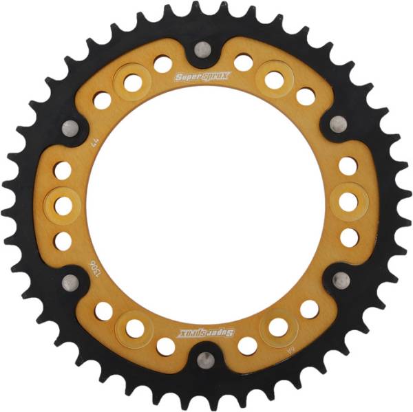 SUPERSPROX - REAR STEALTH SPROCKET ALU/STL 44T-530 GLD HON - Image 1