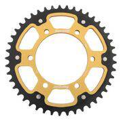 SUPERSPROX - REAR STEALTH SPROCKET ALU/STL 45T-525 GLD SUZ/YAM - Image 1