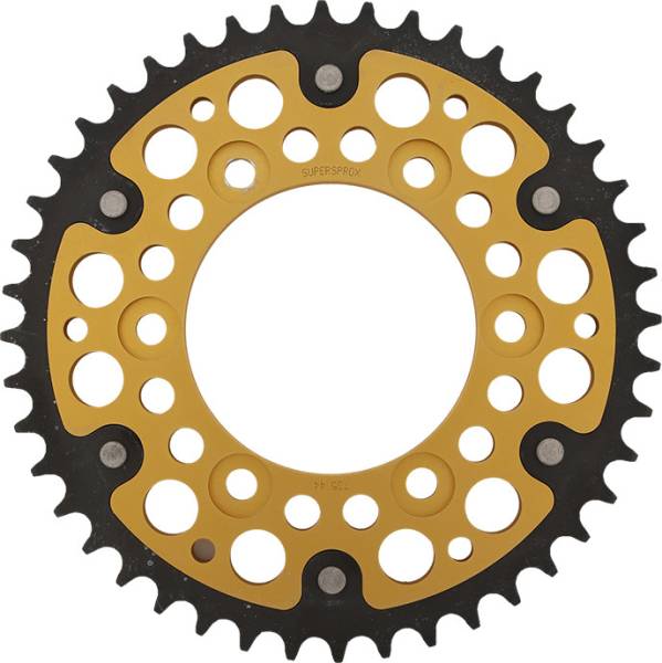 SUPERSPROX - REAR STEALTH SPROCKET ALU/STL 44T-520 GLD DUC - Image 1