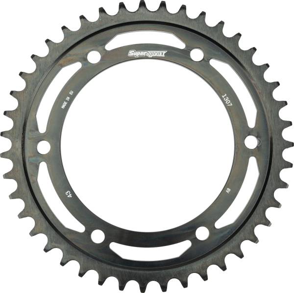 SUPERSPROX - REAR EDGE SPROCKET STEEL 43T-525 BLK HON - Image 1