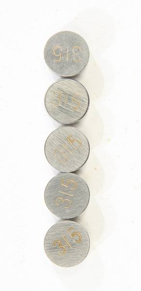 K&L - VALVE SHIMS 3.15MMX9.5MM 5/PK - Image 1