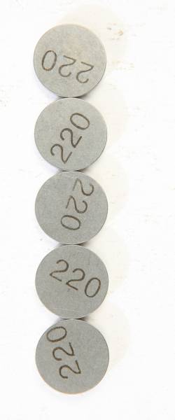 K&L - VALVE SHIMS 2.20MMX13MM 5/PK - Image 1