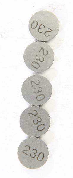 K&L - VALVE SHIMS 2.30MMX13MM 5/PK - Image 1