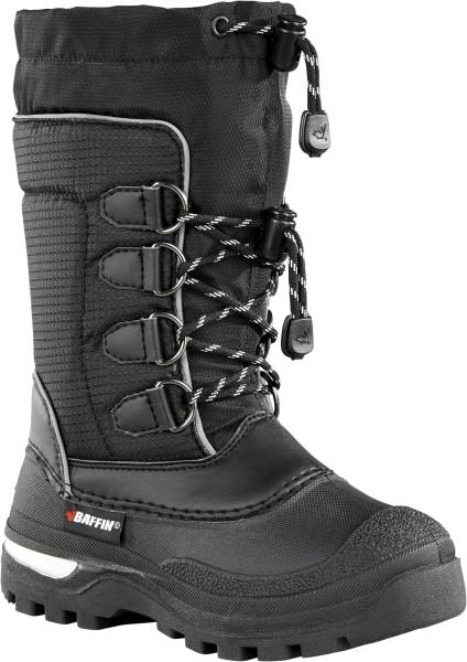 BAFFIN - YOUTH PINETREE BOOTS BLACK SZ 01 - Image 1