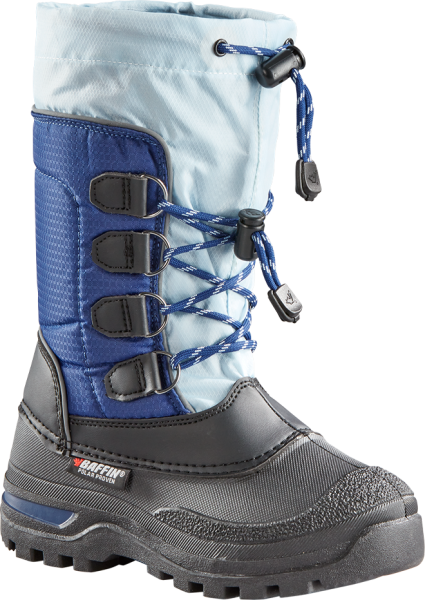 BAFFIN - YOUTH PINETREE BOOTS TWILIGHT BLUE SZ 01 - Image 1