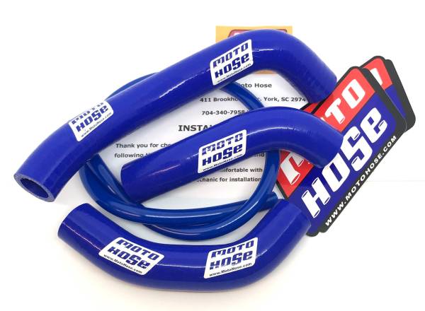 MOTO HOSE - SILICONE HOSE KIT (BLUE) - Image 1