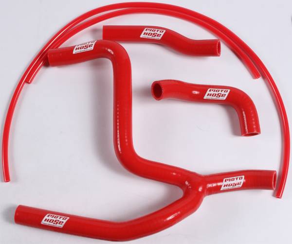 MOTO HOSE - SILICONE Y-HOSE KIT (RED) - Image 1