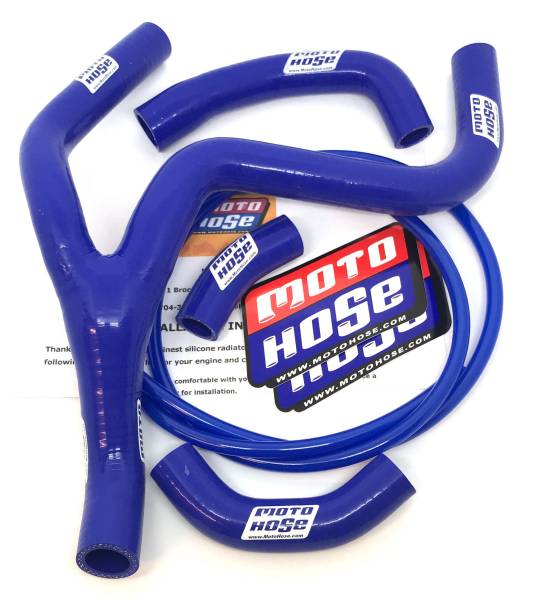 MOTO HOSE - SILICONE Y-HOSE KIT (BLUE) - Image 1