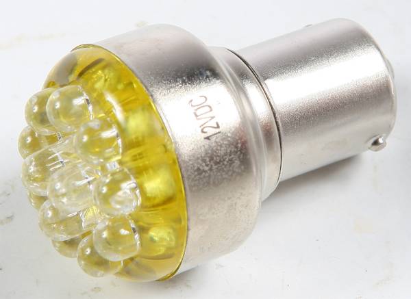 SP1 - LED 1156 BULB YELLOW 12LED/BA15S - Image 1