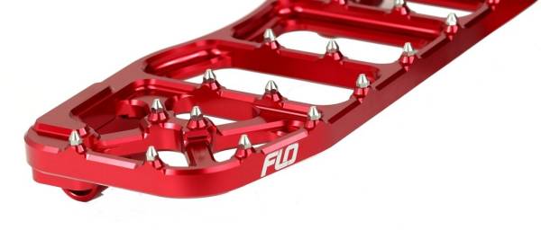 FLO MOTORSPORTS - V5 FLOORBOARDS RED - Image 1