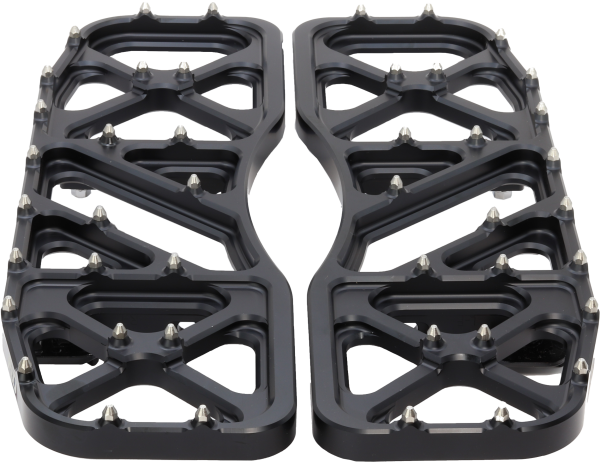 FLO MOTORSPORTS - V5 FLOORBOARDS BLACK INDIAN - Image 1