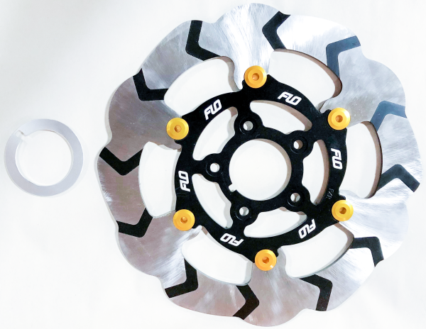 FLO MOTORSPORTS - FLOATING ROTOR 11.5 FRONT GOLD - Image 1