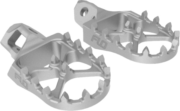 FLO MOTORSPORTS - STAINLESS STEEL FOOT PEGS - Image 1