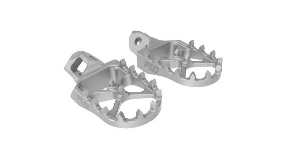 FLO MOTORSPORTS - STAINLESS STEEL FOOT PEGS - Image 1