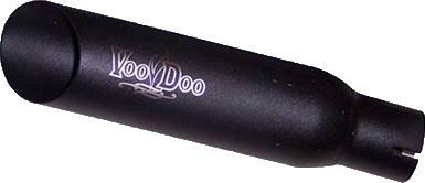 VOODOO - SLIP-ON KAW BLACK SINGLE ZX636 - Image 1