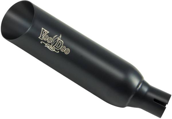 VOODOO - SHORTY SLIP-ON EXHAUST BLACK - Image 1