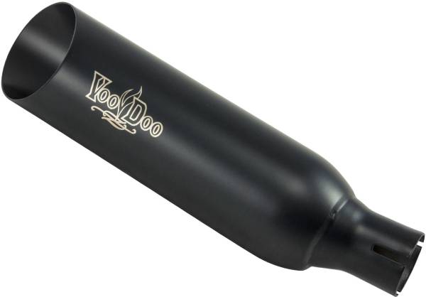 VOODOO - SHORTY SLIP-ON EXHAUST BLACK - Image 1