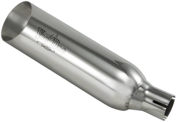 VOODOO - SHORTY SLIP-ON EXHAUST POLISHED - Image 1