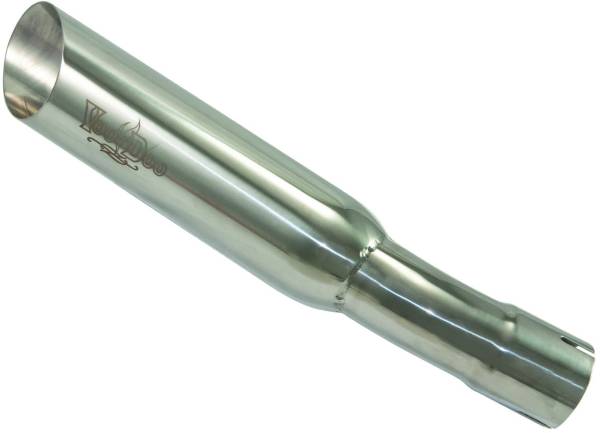 VOODOO - SHORTY EXHAUST SINGLE POLISHED - Image 1