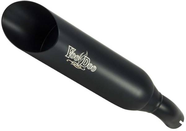 VOODOO - SHORTY SLIP-ON EXHAUST BLACK - Image 1