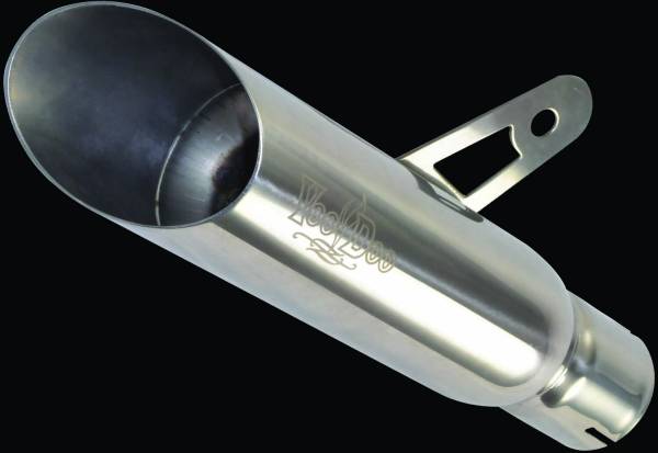 VOODOO - SHORTY EXHAUST SINGLE MUFFLER POLISHED - Image 1