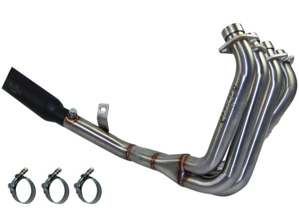 VOODOO - SHORTY FULL SYSTEM YAMAHA BLACK MUFFLER - Image 1