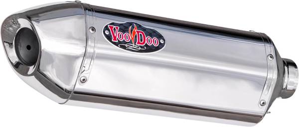 VOODOO - PERFORMANCE SERIES EXHAUST SINGLE W/OUT BAGS POLISHED - Image 1