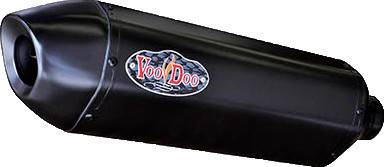 VOODOO - PERFORMANCE SLIP-ON HON BLACK CONV. DELETE CBR1000RR - Image 1