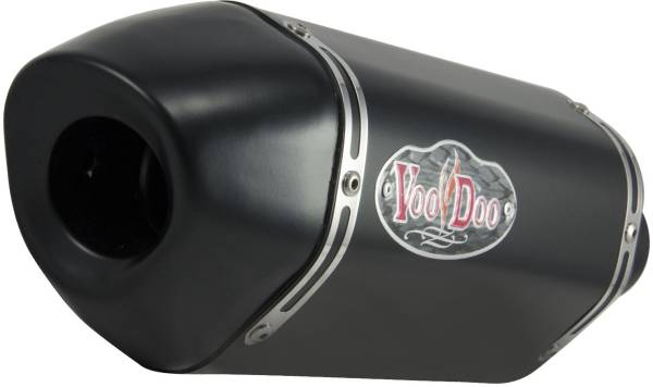 VOODOO - PERFORMANCE SLIP-ON EXHAUST BLACK - Image 1