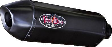 VOODOO - PEFORMANCE SLIP-ON KAW BLACK ZX6R - Image 1