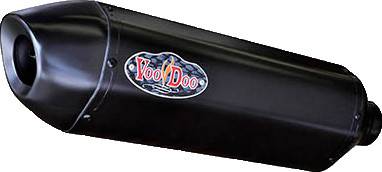 VOODOO - PERFORMANCE SLIP-ON SUZ BLACK GSX-R600/750 - Image 1