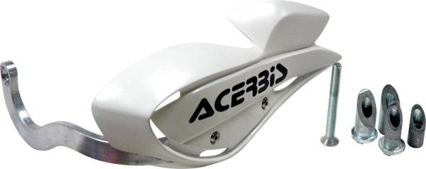 ACERBIS - ATV UNIKO HANDGUARDS (WHITE) - Image 1