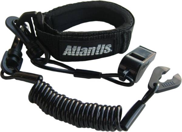 ATLANTIS - PRO FLOATING WRIST LANYARD BLACK - Image 1