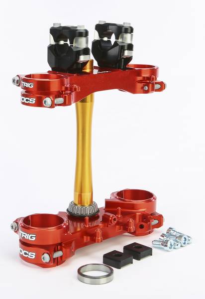 XTRIG - XTRIG ROCS TECH CLAMPS RED HON 22MM - Image 1